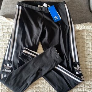 NEW adidas stripe leggings